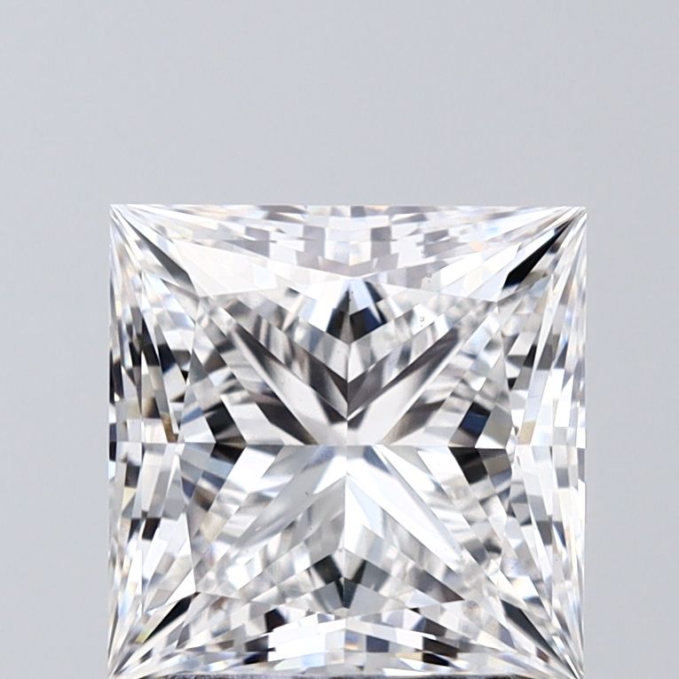 3.02 ct. princess Lab Grown Diamond front image