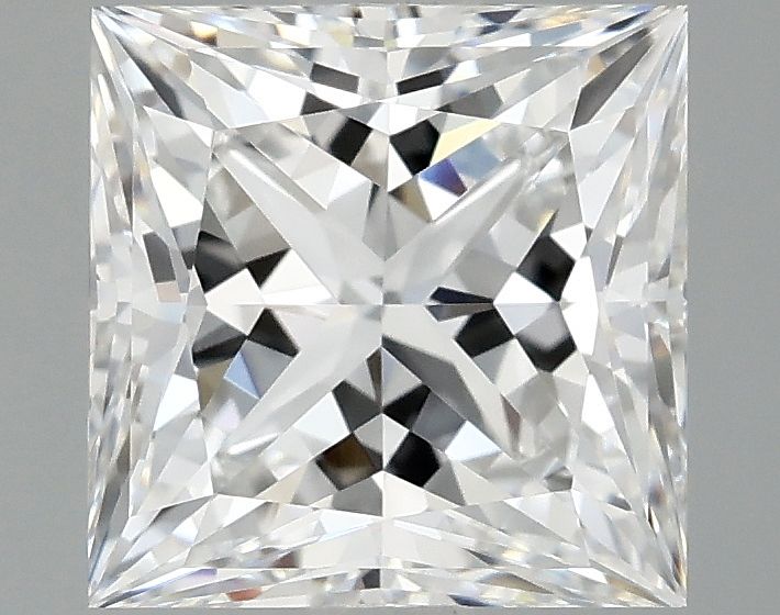 1.90 ct. princess Lab Grown Diamond front image