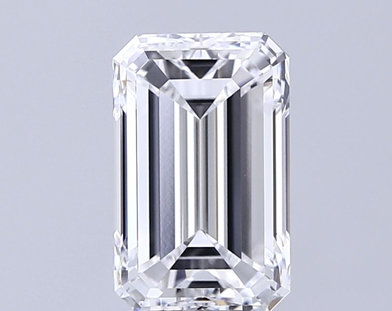 3.01 ct. emerald Lab Grown Diamond front image