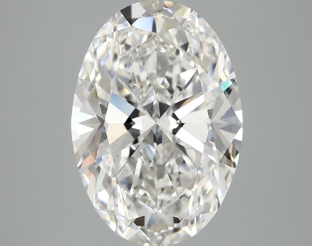 4.08 ct. oval Lab Grown Diamond front image