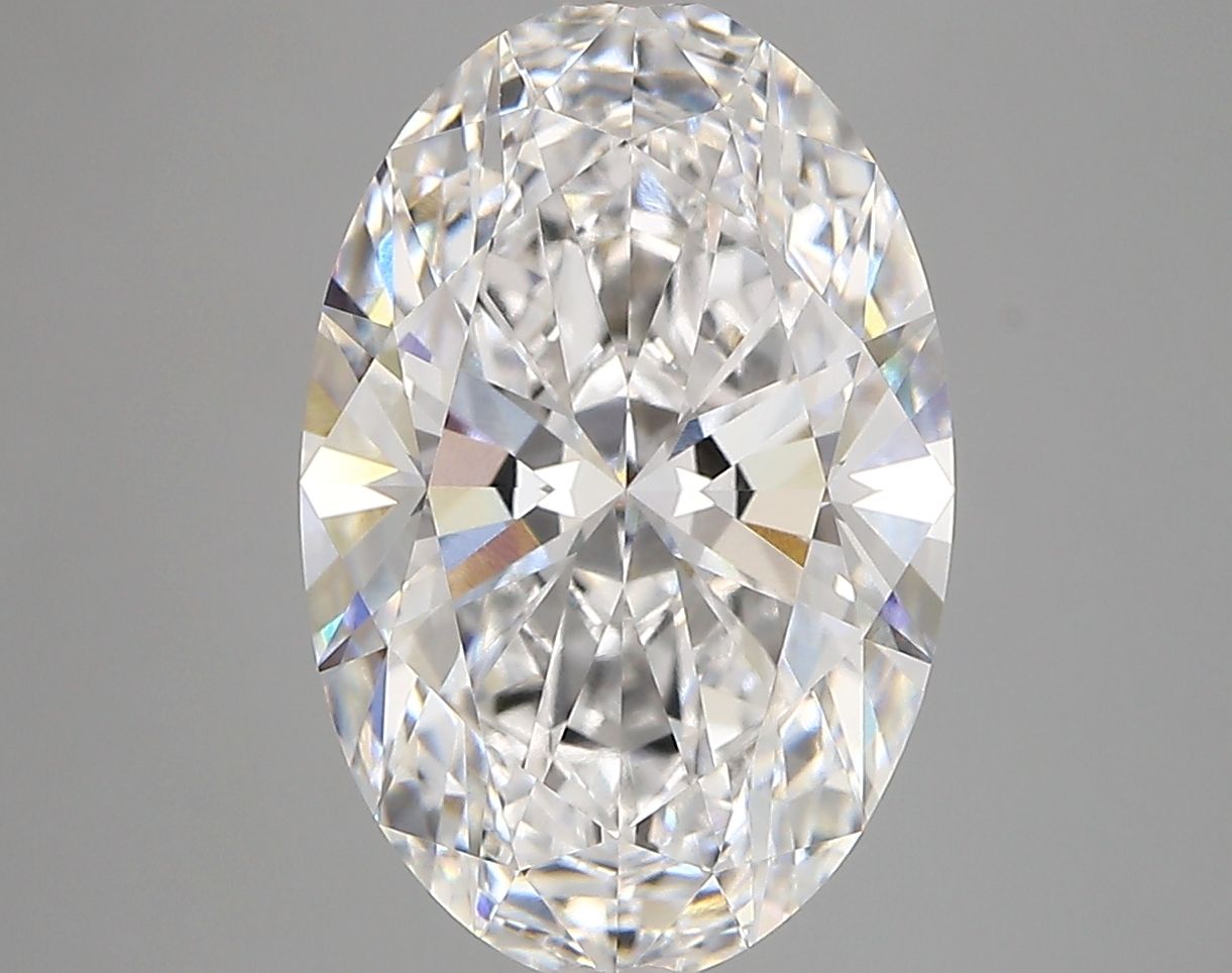 4.40 ct. oval Lab Grown Diamond front image