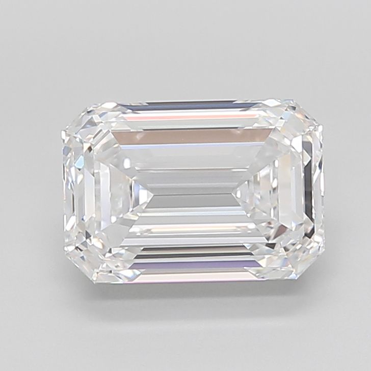 6.20 ct. emerald Lab Grown Diamond front image