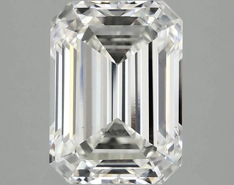 3.02 ct. emerald Lab Grown Diamond front image