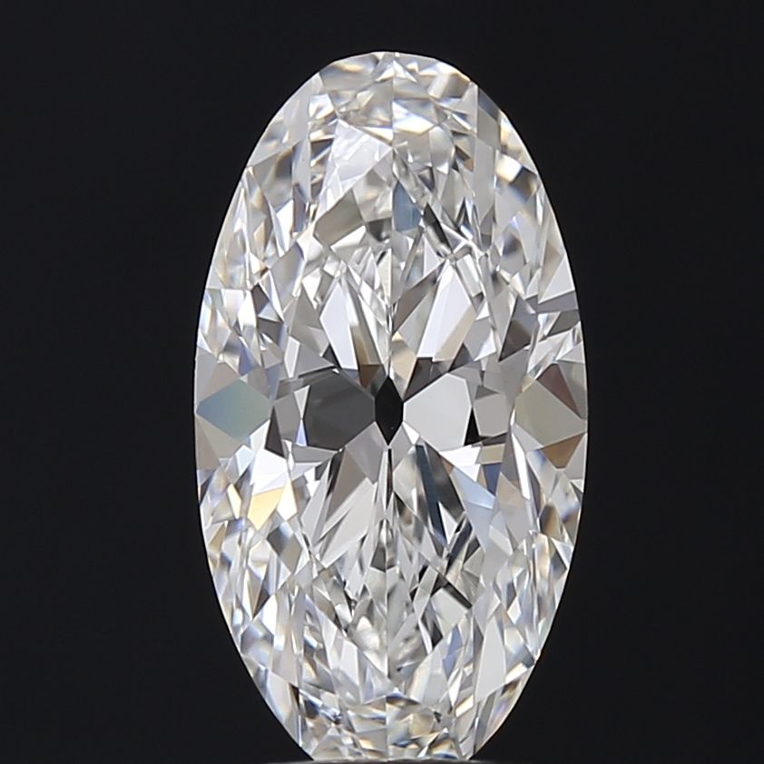 3.02 ct. oval Lab Grown Diamond front image