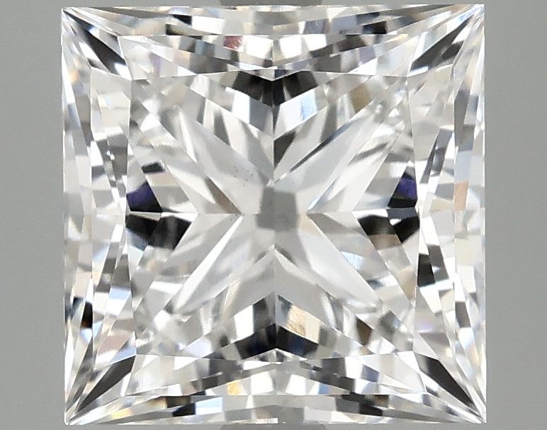 4.05 ct. princess Lab Grown Diamond front image