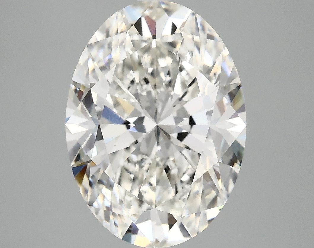 4.07 ct. oval Lab Grown Diamond front image