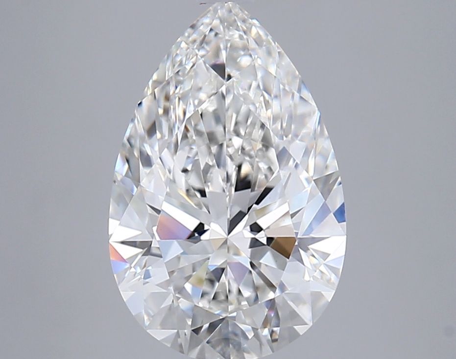 3.02 ct. pear Lab Grown Diamond front image