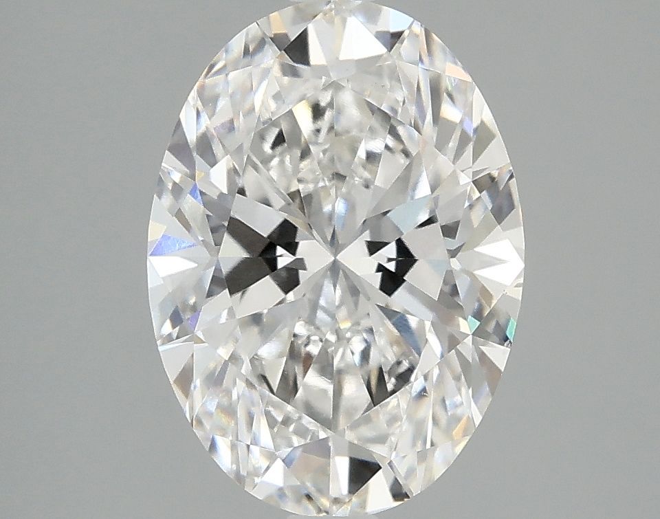 2.85 ct. oval Lab Grown Diamond front image