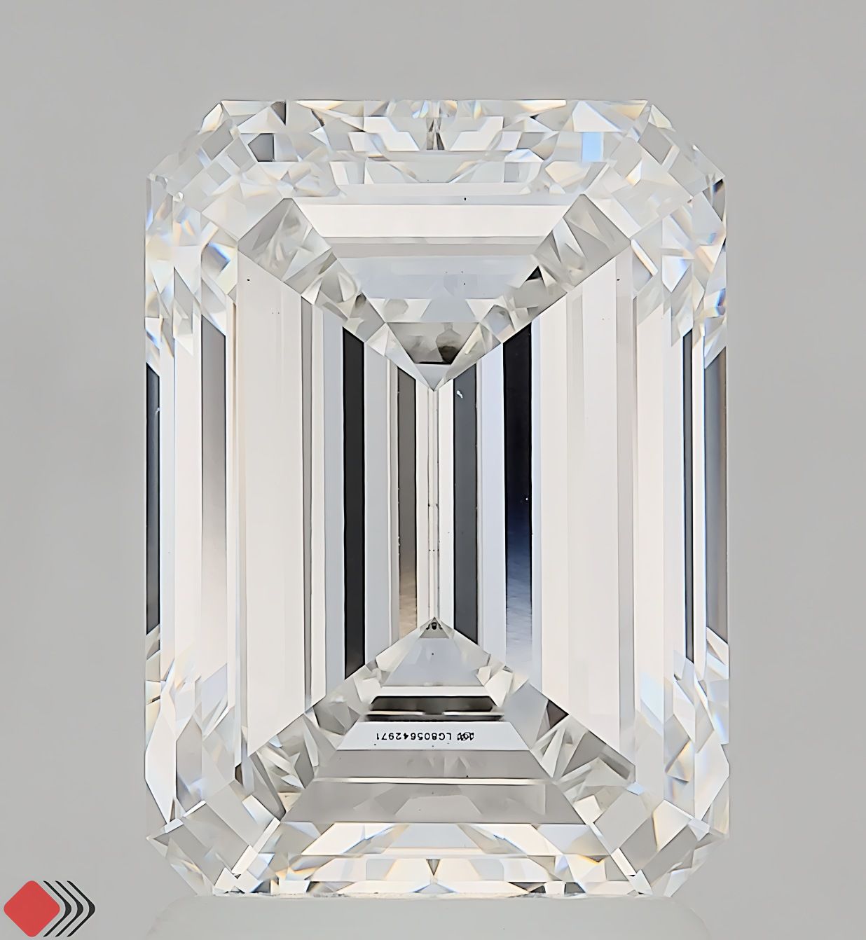 2.52 ct. emerald Lab Grown Diamond front image