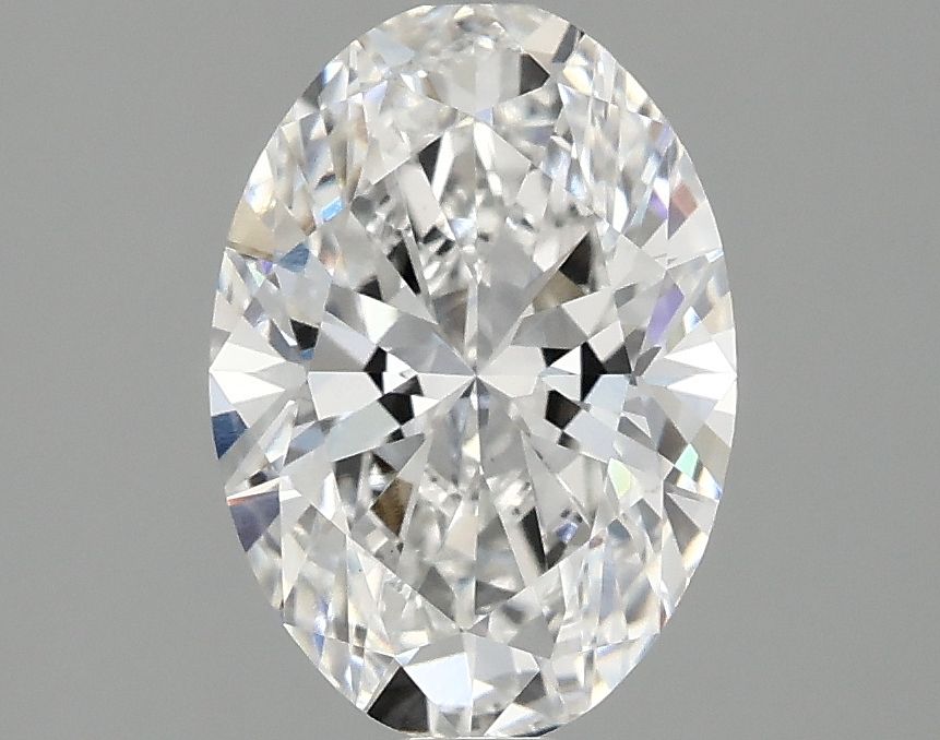 2.02 ct. oval Lab Grown Diamond front image