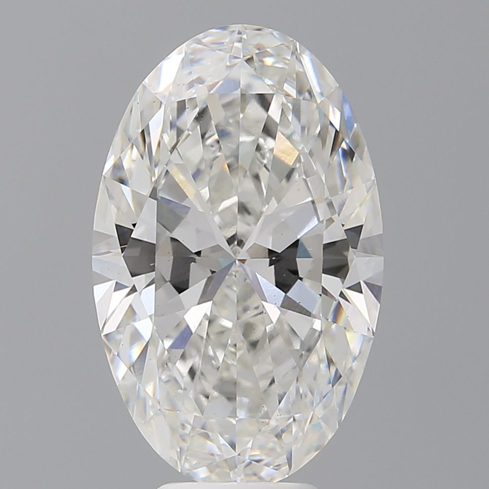 7.07 ct. oval Lab Grown Diamond front image
