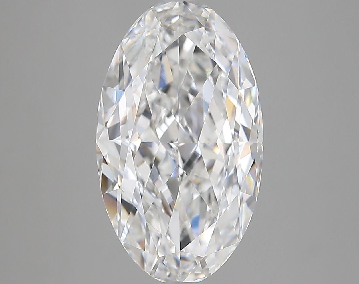 5.07 ct. oval Lab Grown Diamond front image