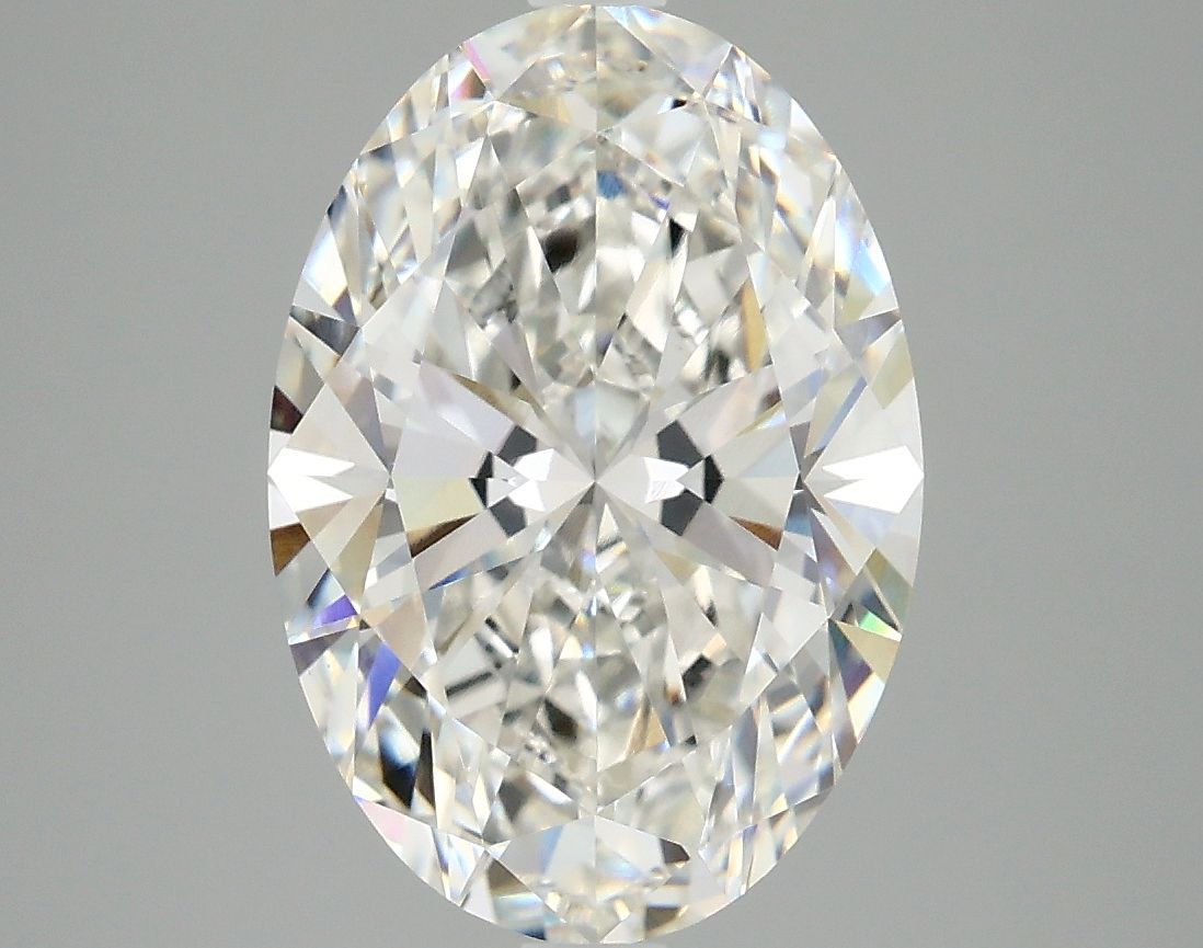 4.02 ct. oval Lab Grown Diamond front image