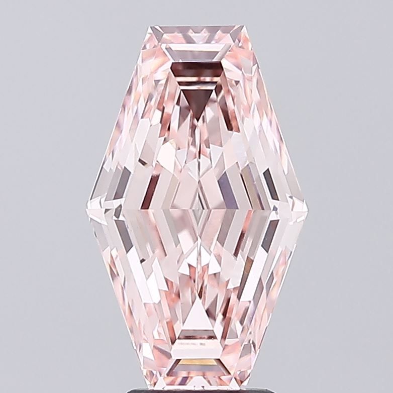 4.09 ct lab-grown Hexagonal Diamond