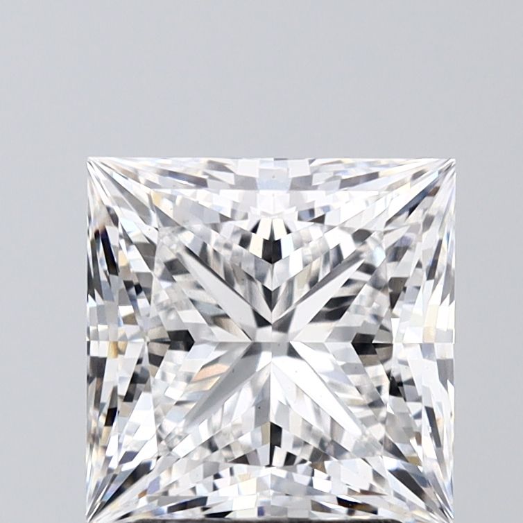 3.03 ct. princess Lab Grown Diamond front image