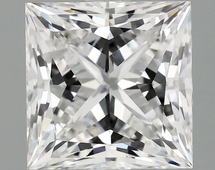 2.10 ct. princess Lab Grown Diamond front image