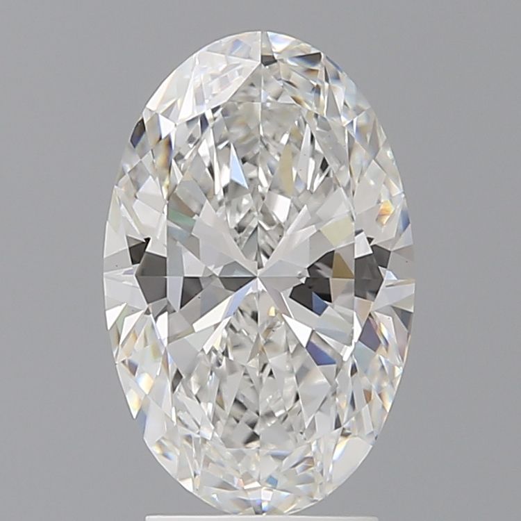 3.09 ct. oval Lab Grown Diamond front image
