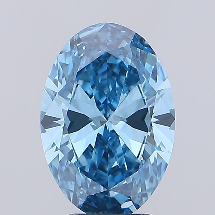 3.01 ct. oval Lab Grown Diamond front image