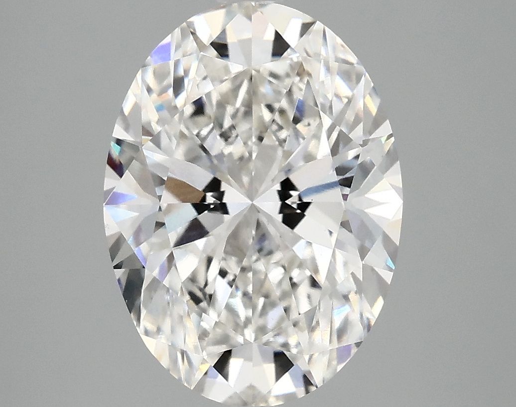 3.92 ct. oval Lab Grown Diamond front image