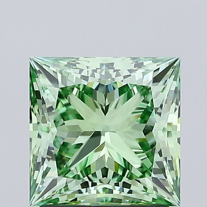 2.01 ct. princess Lab Grown Diamond front image
