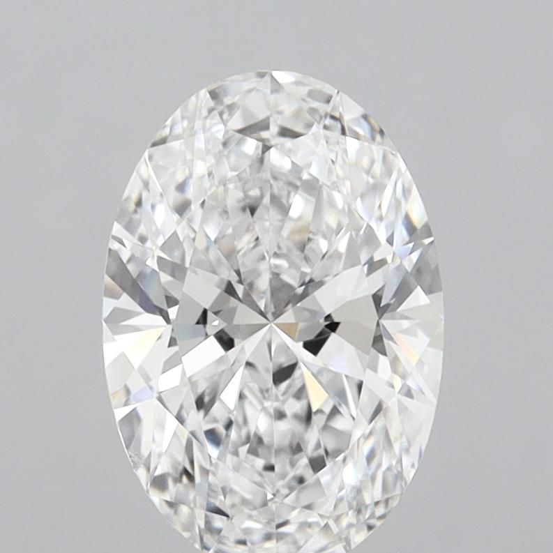 2.57 ct. oval Lab Grown Diamond front image