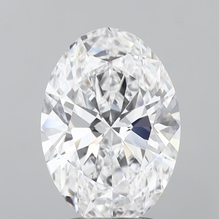 2.55 ct. oval Lab Grown Diamond front image
