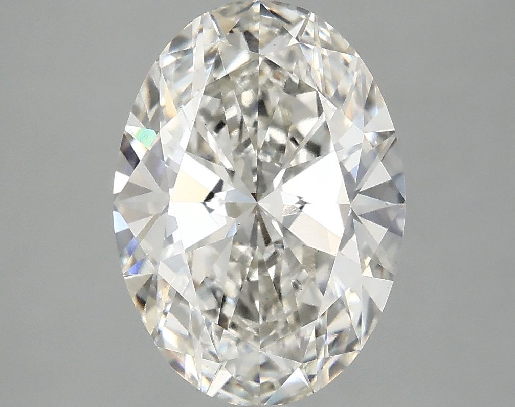 3.02 ct. oval Lab Grown Diamond front image