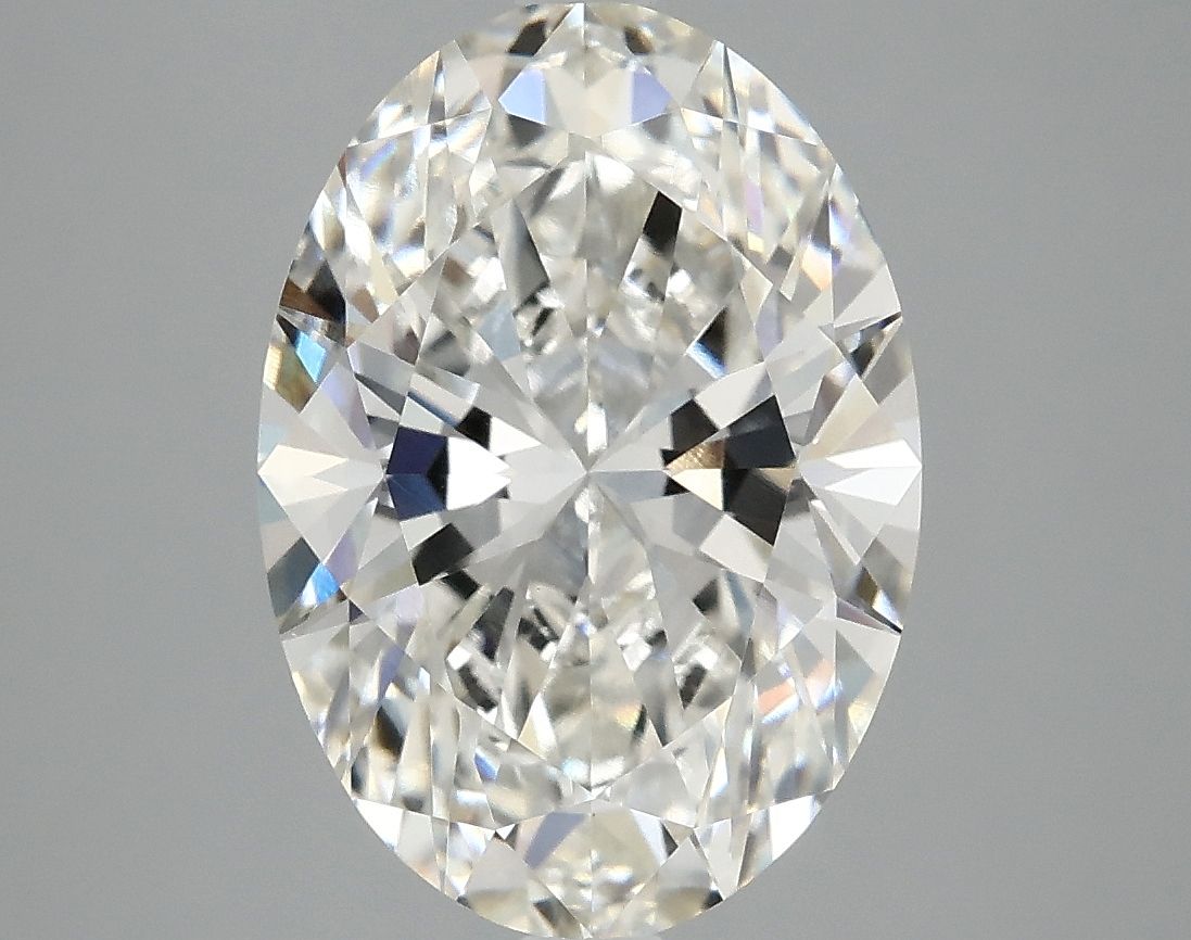 4.10 ct. oval Lab Grown Diamond front image