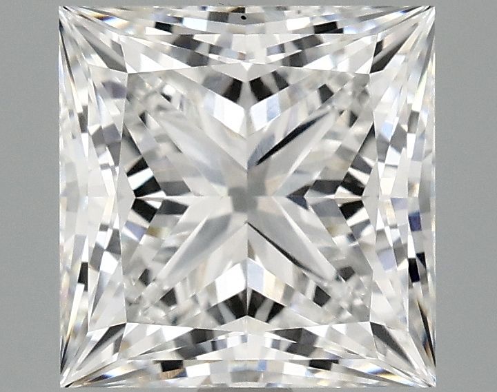 3.08 ct. princess Lab Grown Diamond front image