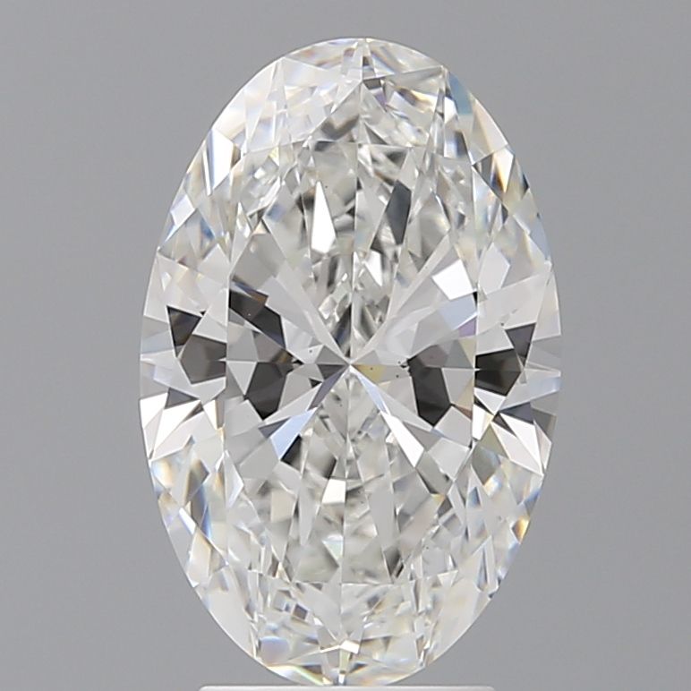 3.52 ct. oval Lab Grown Diamond front image