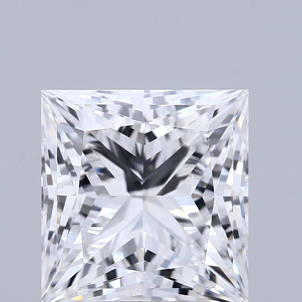 4.03 ct. princess Lab Grown Diamond front image