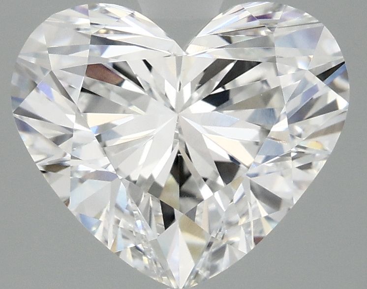 3.08 carat d VS2 EX Cut IGI heart diamond