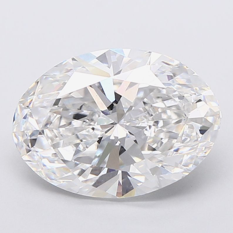 3.60 ct. oval Lab Grown Diamond front image