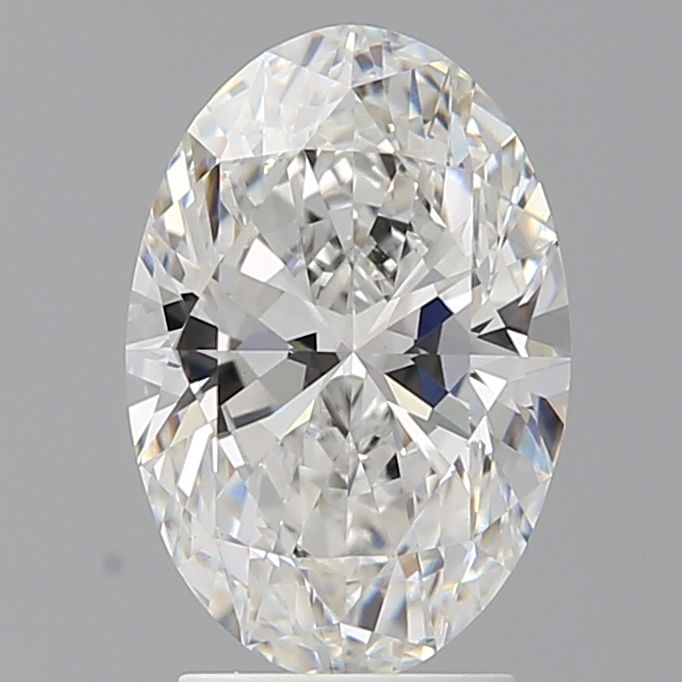 2.95 ct. oval Lab Grown Diamond front image