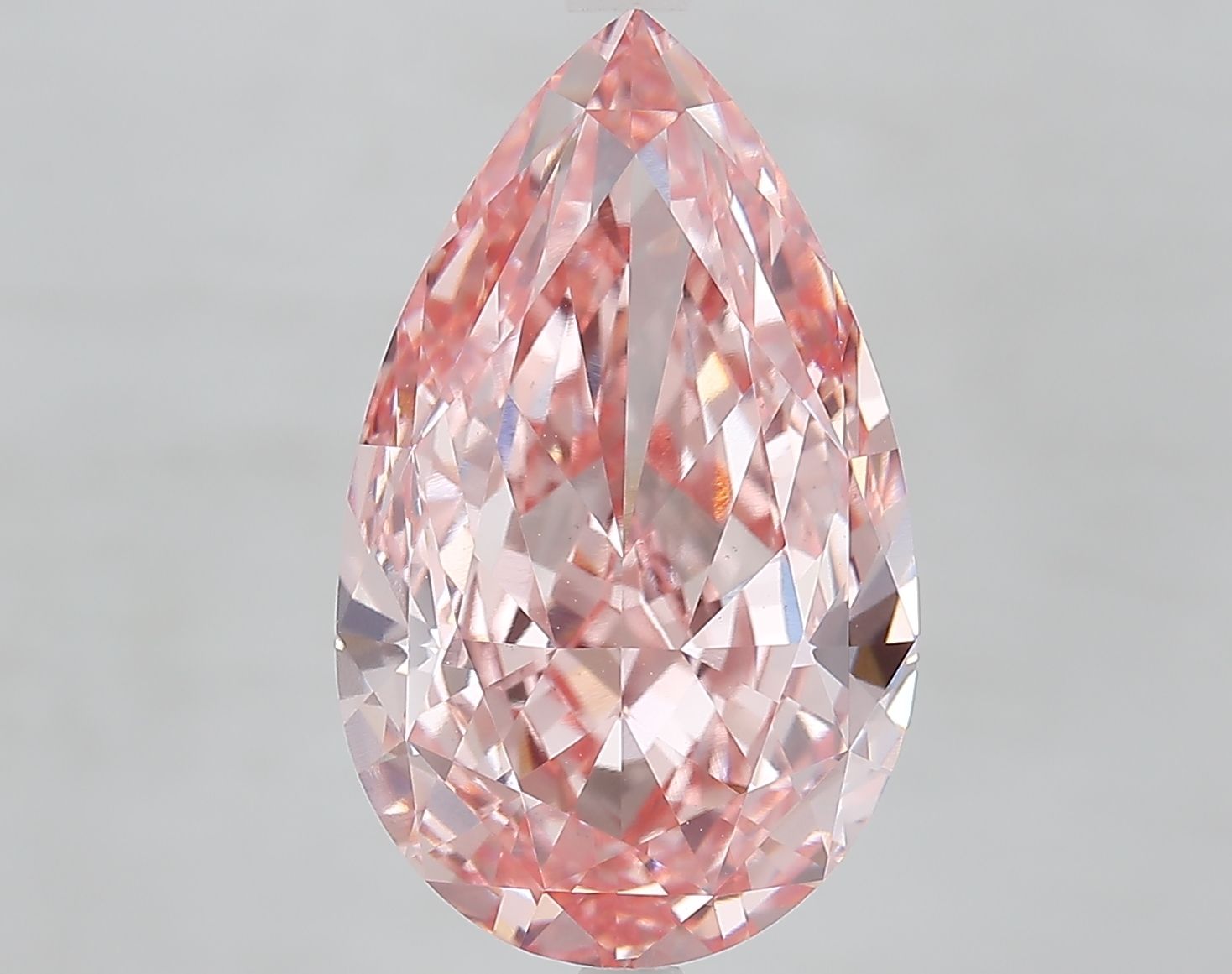 8.95 ct. pear Lab Grown Diamond front image