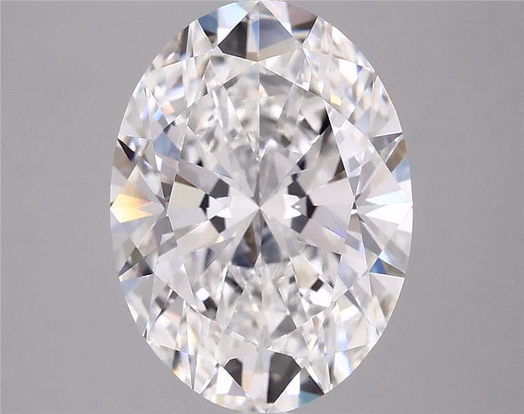 3.03 ct. oval Lab Grown Diamond front image