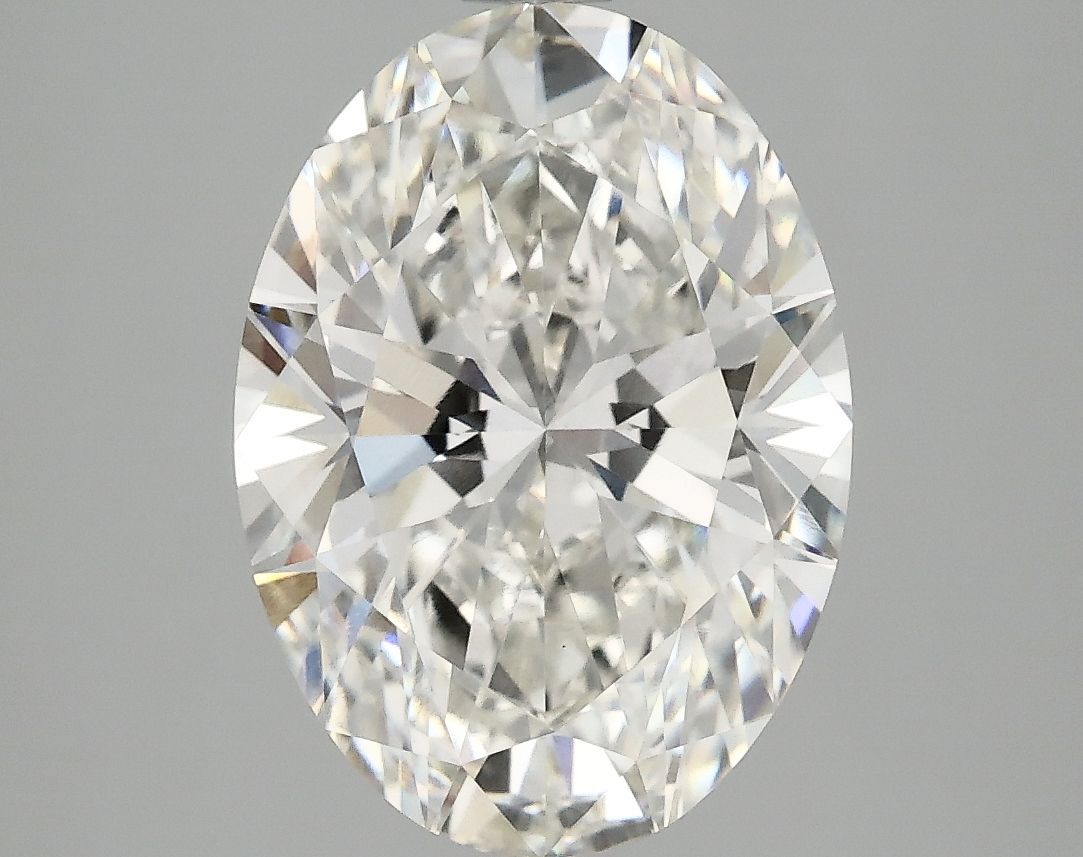 4.06 ct. oval Lab Grown Diamond front image