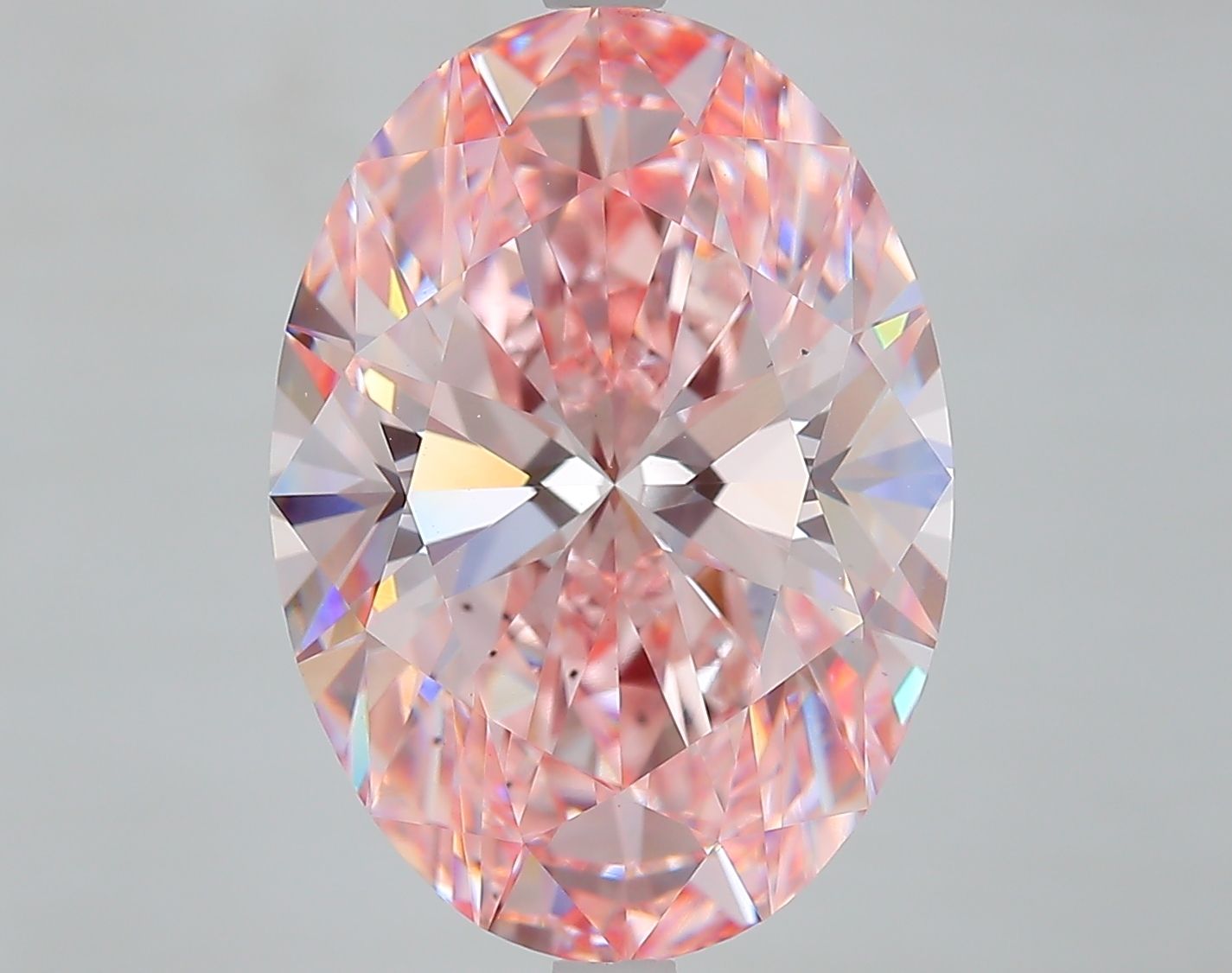 9.04 ct. oval Lab Grown Diamond front image