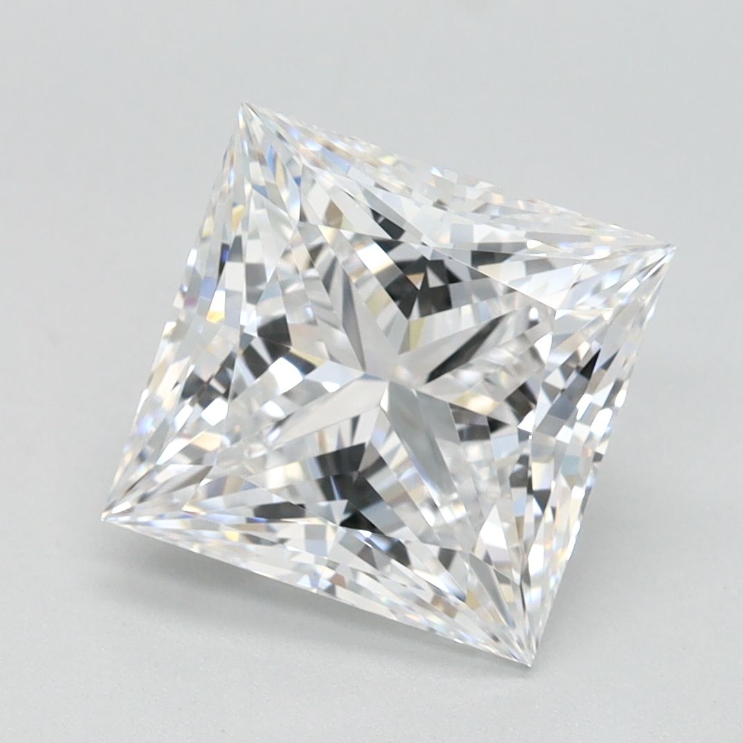 2.67 ct. princess Lab Grown Diamond front image