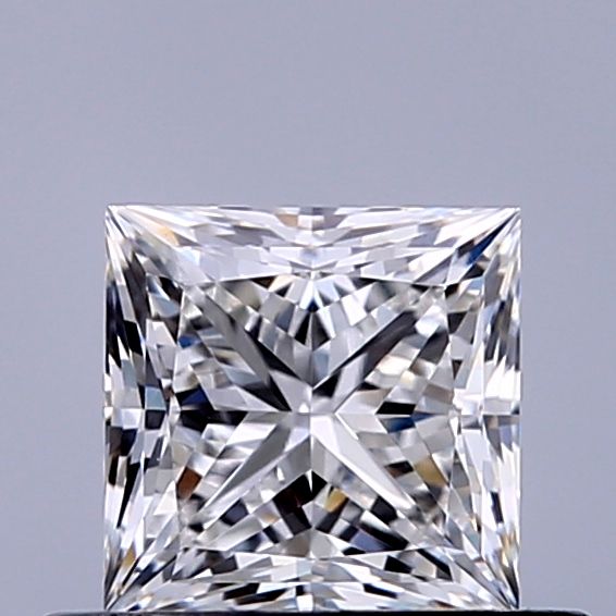 0.58 ct. princess Lab Grown Diamond front image