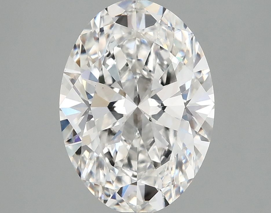 2.92 ct. oval Lab Grown Diamond front image