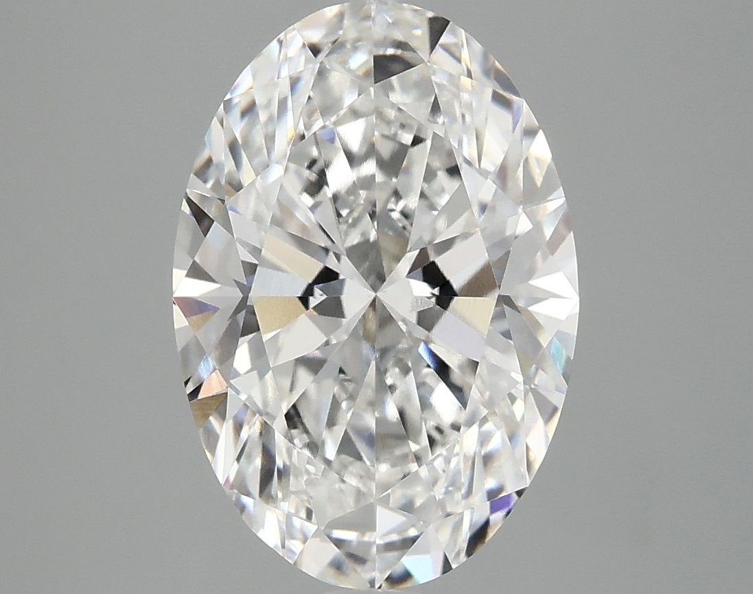 3.98 ct. oval Lab Grown Diamond front image