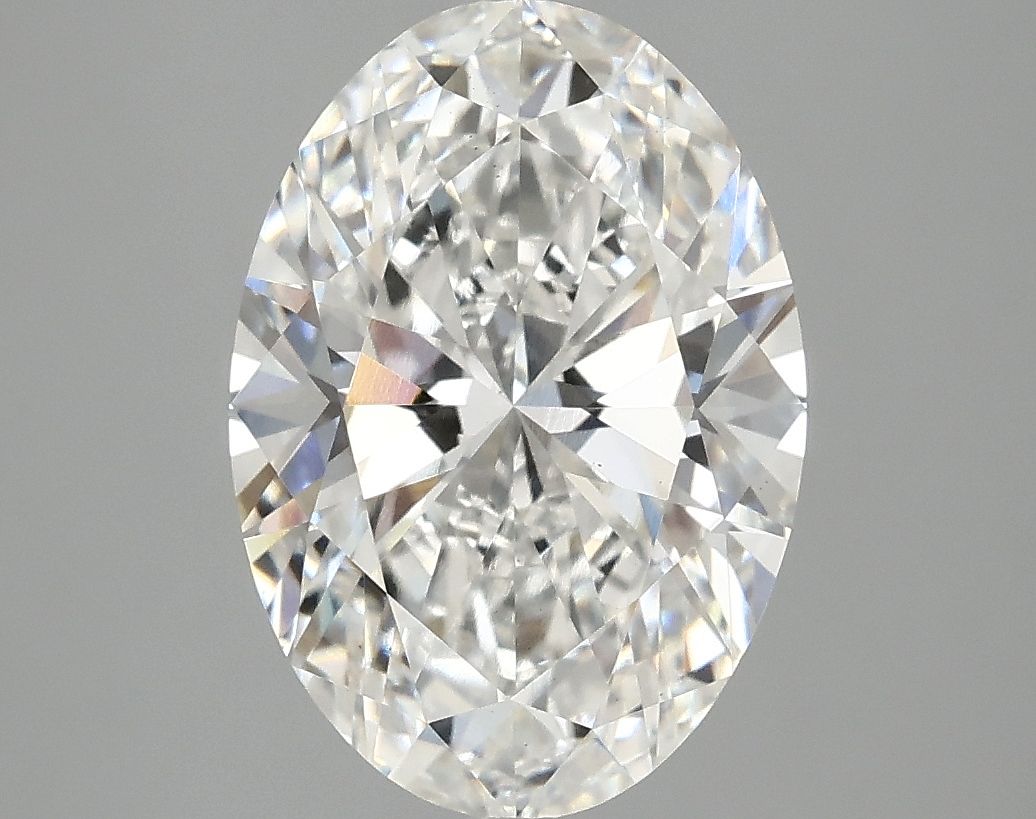 3.50 ct. oval Lab Grown Diamond front image