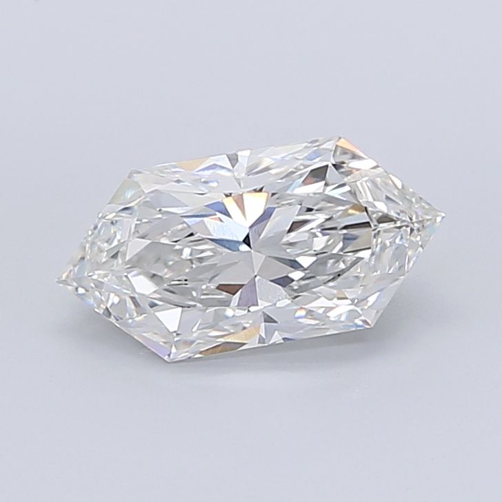 4.09 ct lab-grown Hexagonal Diamond