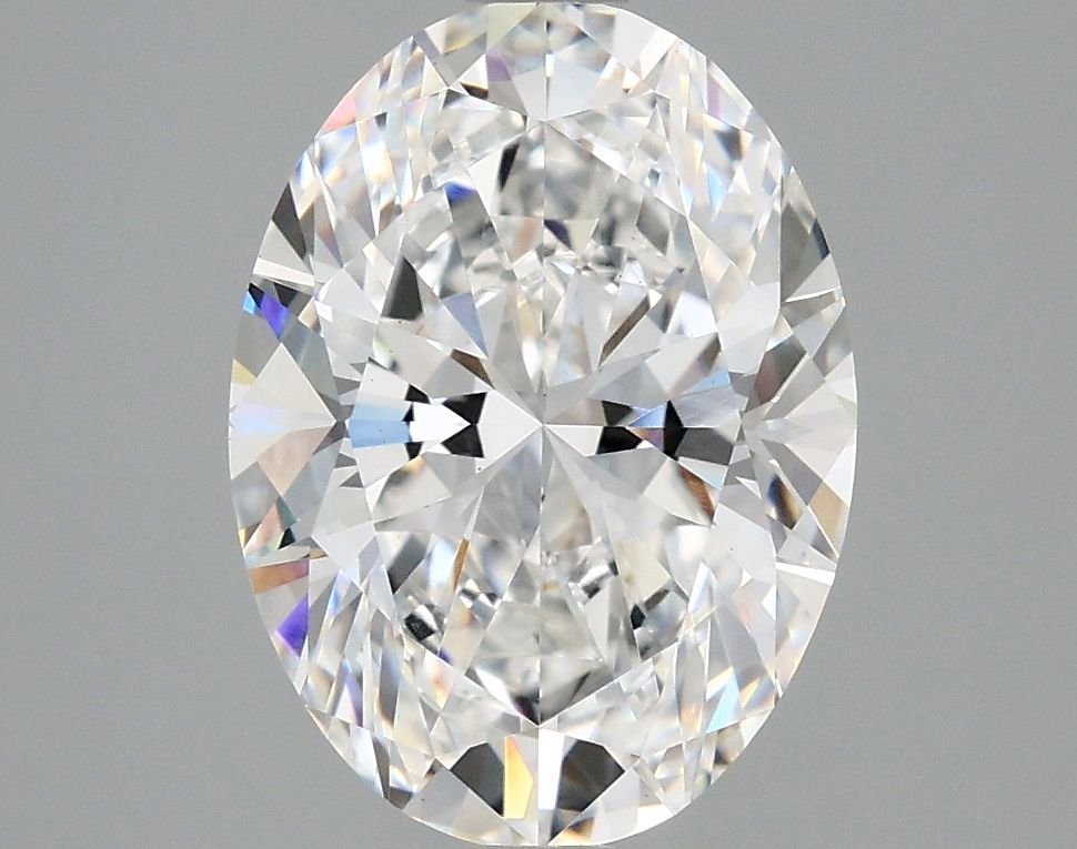 3.08 ct. oval Lab Grown Diamond front image