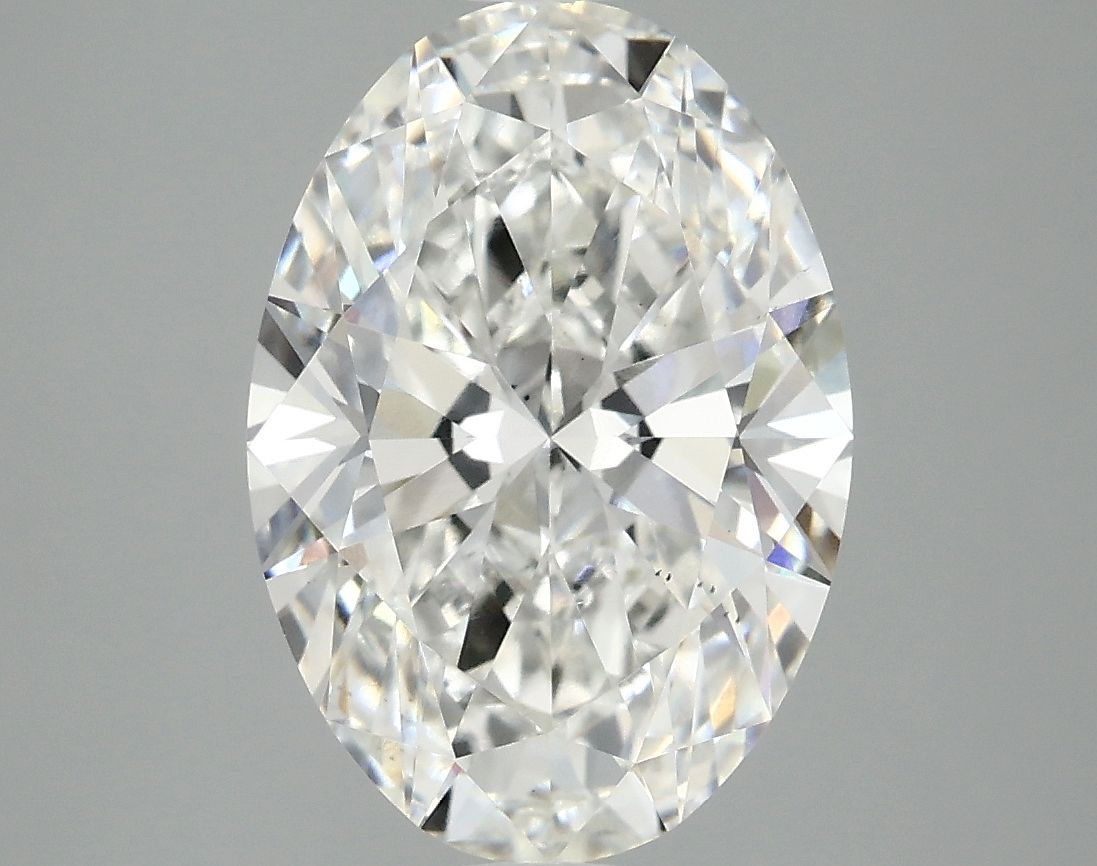 3.72 ct. oval Lab Grown Diamond front image