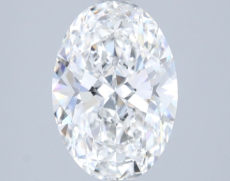 2.08 ct. oval Lab Grown Diamond front image