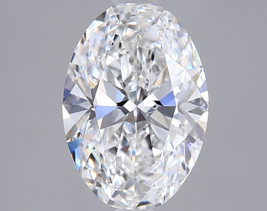 2.03 ct. oval Lab Grown Diamond front image