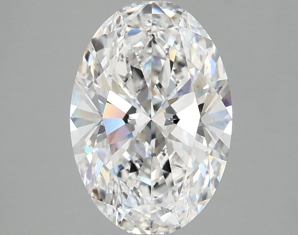 2.86 ct. oval Lab Grown Diamond front image