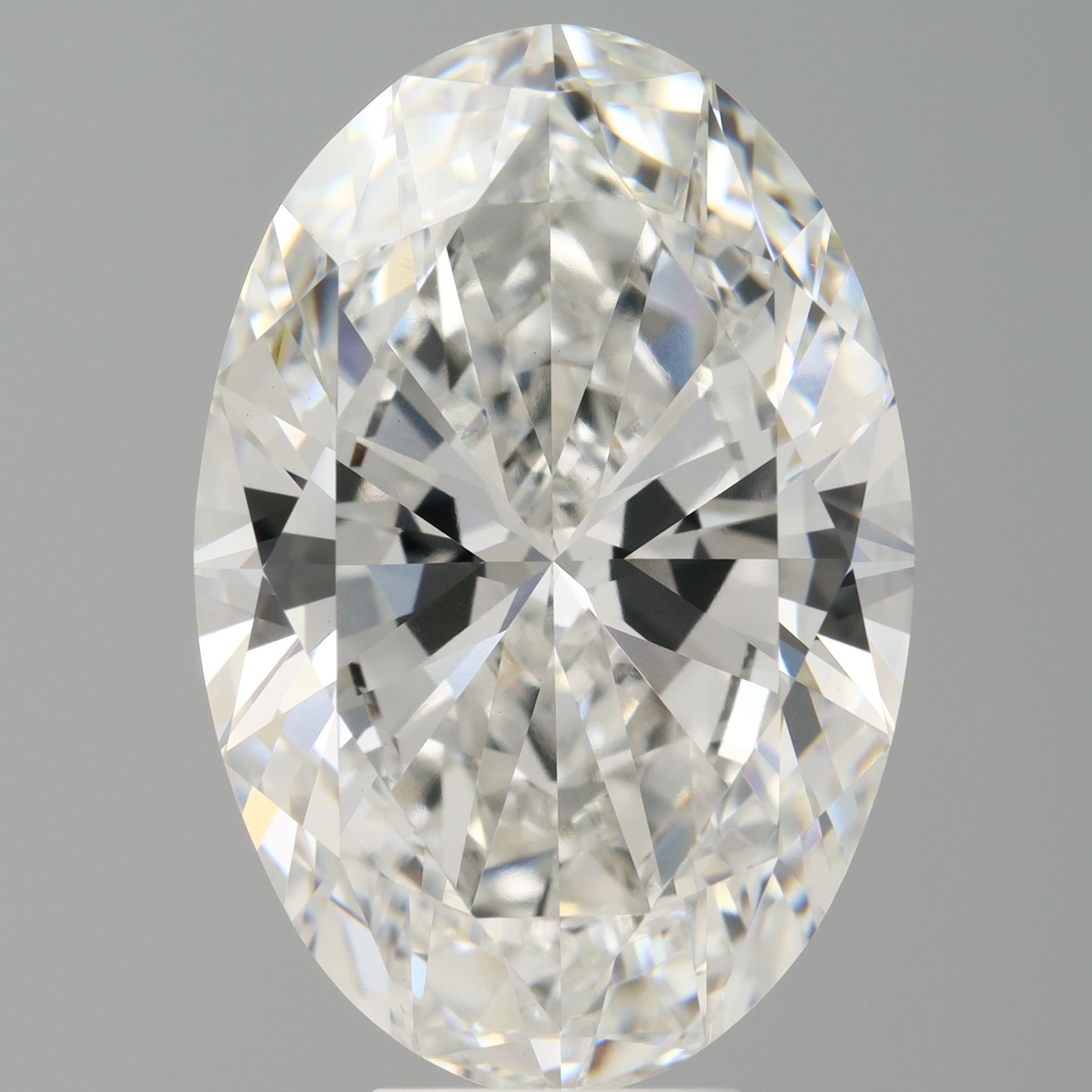 9.02 ct. oval Lab Grown Diamond front image